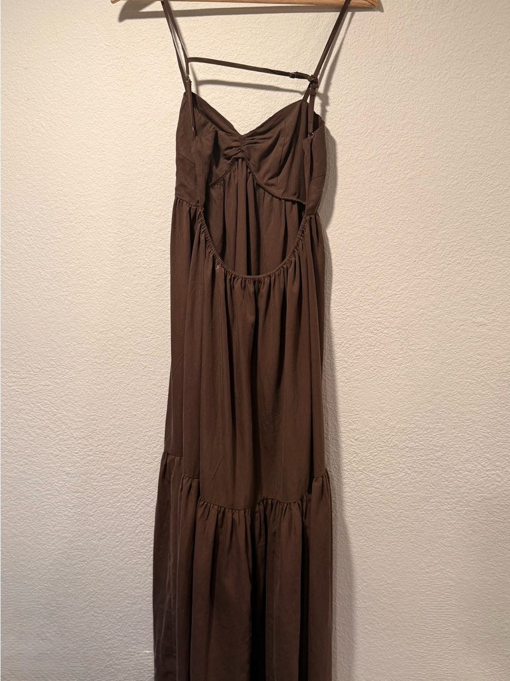 COMMENSE Twist Front Cami Maxi Dress - Picture 6 of 11